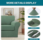 Turquoize 2 Piece Chair Covers Armchair Slipcovers - Image 4