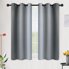 SimpleHome Ombre Room Darkening Curtains 54 inches Length by SimpleHome