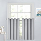 Yakamok 36 Inch Blackout Curtains Panels by Yakamok