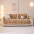 Couch Cover for Dogs Washable, Fuzzy Pet Couch Covers for 3 Cushion Sofa Pet - Image 2