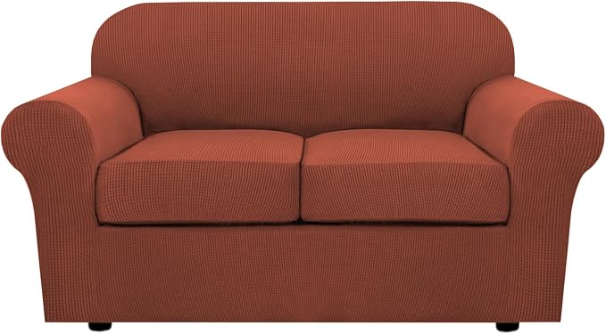 H.VERSAILTEX 3 Piece Stretch Sofa Covers by HVERSAILTEX