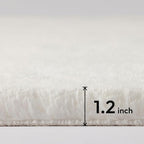Ashler HOME DECO Ultra Soft Faux Rabbit Fur Chair Couch Cover Area Rug - Image 2