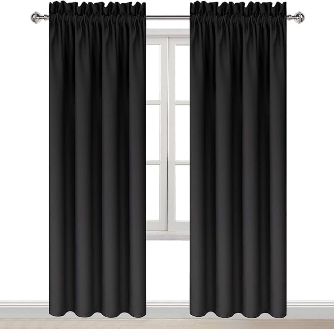 DWCN Blackout Curtains for Bedroom – Thermal Insulated Room Darkening Drapes - Image 8