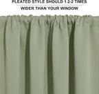 RYB HOME Large Blackout Curtains - Image 8