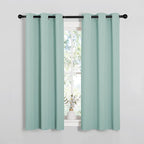 NICETOWN Window Curtain Panels, Thermal Insulated Solid Grommet Blackout by NICETOWN
