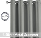 Yakamok Dove Grey Room Darking 90 Inch Length 2 Panel Sets - Image 2