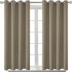 BGment Room Darkening Curtains 45 Inches Long by BGment