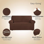 Easy-Going Stretch Sofa Slipcover 1-Piece Sofa Cover Furniture Protector Couch - Image 3