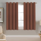 H.VERSAILTEX Blackout Curtain for Bedroom Small Window Kitchen Blackout by HVERSAILTEX