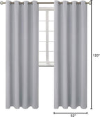 BGment Room Darkening Curtains 120 Inches Long - Image 8