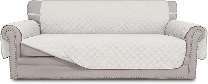 Easy-Going 4 Seater Sofa Slipcover Reversible Sofa Cover Water Resistant Couch by Easy-Going
