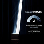 MIULEE Navy Blue Velvet Curtains 96 inches - Image 5