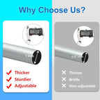 Byondeth Curtain Rods for Windows 16 to 48 or 60 Inches Max Adjustable Length 1 - Image 5