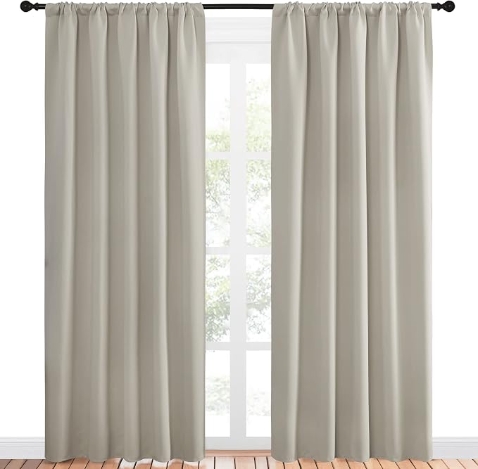 NICETOWN Blackout Curtains for Living Curtains, Room Darkening Window Curtain - Image 2