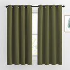 NICETOWN Room Darkening Curtains 63 inches Long by NICETOWN