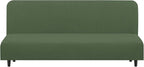 U-NICE HOME Stretch Futon Cover Armless Bed Slipcover by U-NICEHOME