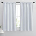 RYB HOME White Curtains for Bedroom by RYBHOME