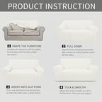 Easy-Going Stretch Chair Sofa Slipcover 1-Piece Couch Sofa Cover Furniture - Image 6
