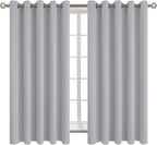 BGment Room Darkening Curtains 63 Inches Long by BGment