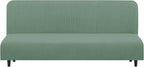 U-NICE HOME Stretch Futon Cover Armless Bed Slipcover by U-NICEHOME