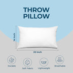 Utopia Bedding Throw Pillows – 14 x 22 Inches Down Alternative Pillows - Image 4