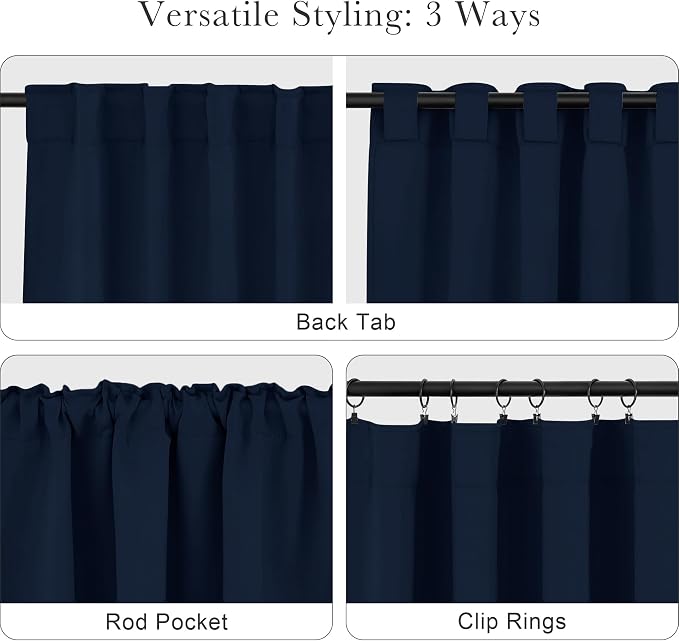 PONY DANCE Blackout Curtains for Bedroom - Image 5