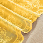 YJ YANJUN Vintage Lace Curtains 24 inch - Image 4