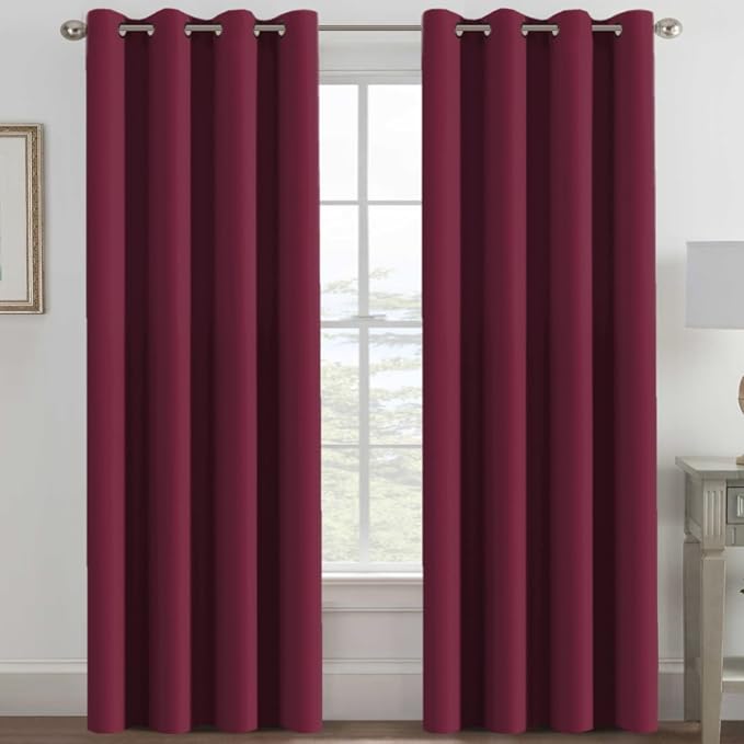 H.VERSAILTEX Blackout Curtains for Bedroom 84 Inches Length Thermal Insulated - Image 9