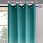 SimpleHome Ombre Room Darkening Curtains - Image 2