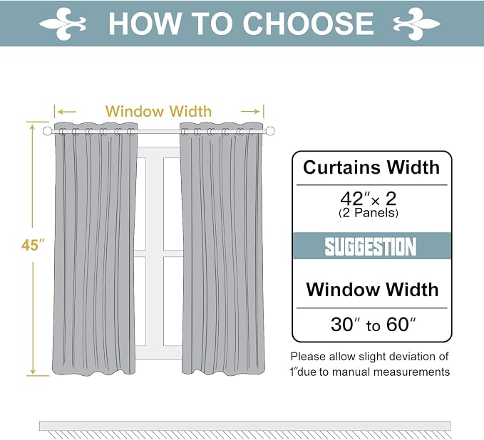 ChrisDowa 100% Blackout Curtains - Image 7