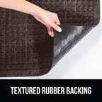 GORILLA GRIP® Ultra Absorbent Front Door Mat Outside Entrance 35x23, Traps Dirt - Image 4
