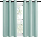 NICETOWN Aqua Blue Room Darkening Curtains - Image 2