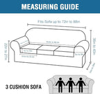 H.VERSAILTEX 4 Piece Stretch Sofa Covers - Image 2