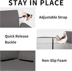 Easy-Going Reversible Chaise Lounge Couch Cover Water Resistant Sofa Cover - Image 3