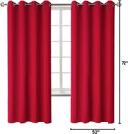 BGment Room Darkening Curtains 72 Inches Long - Image 9