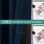 Yakamok 100% Blackout Lined Pair Curtains - Image 4