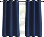 NICETOWN Blackout Draperies Curtains, 1 Pair, 42 x 60 Inch, All Season Thermal - Image 2