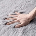 MIULEE Fluffy Rug Soft Shaggy Faux Fur Area Rug Luxury Plush Sheepskin Carpet - Image 3