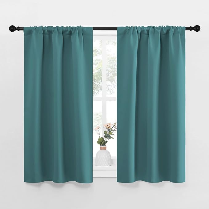 NICETOWN Kitchen Curtains, Privacy & Light Block Out Window Curtains & Drapes by NICETOWN