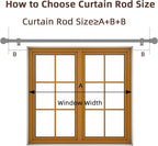 SMODBRODRE Curtain Rods for Window 32 to 62 - Image 5