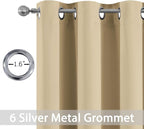 Yakamok Thermal Insulated Grommet Blackout Draperies/Drapes - Image 2