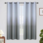 SimpleHome Ombre Curtains 42 x 63 Inch by SimpleHome