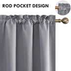 DWCN Blackout Curtains for Living Room Thermal Insulated, Energy Saving & Noise - Image 4
