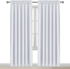 DWCN White Curtains for Living Room Thermal Insulated, Energy Saving & Noise - Image 9
