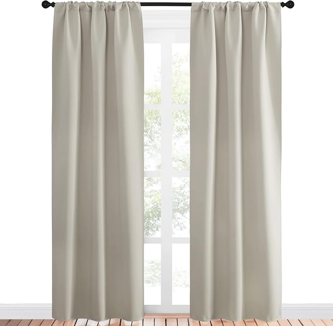 NICETOWN Blackout Curtains for Living Curtains, Room Darkening Window Curtain - Image 2