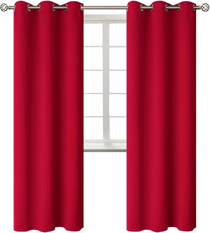 BGment Room Darkening Curtains 84 Inches Long by BGment