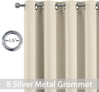Yakamok Thermal Insulated Grommet Blackout Draperies/Drapes - Image 2