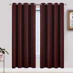 Yakamok Window Treatment Blackout Thermal Insulated Room Darkening Solid by Yakamok
