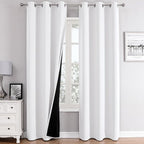 ChrisDowa 100% Blackout Curtains 84 inch Long by ChrisDowa