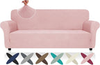 ZNSAYOTX Super Stretch Sofa Cover, New Striped Sofa Covers Fitted Slipcovers by ZNSAYOTX
